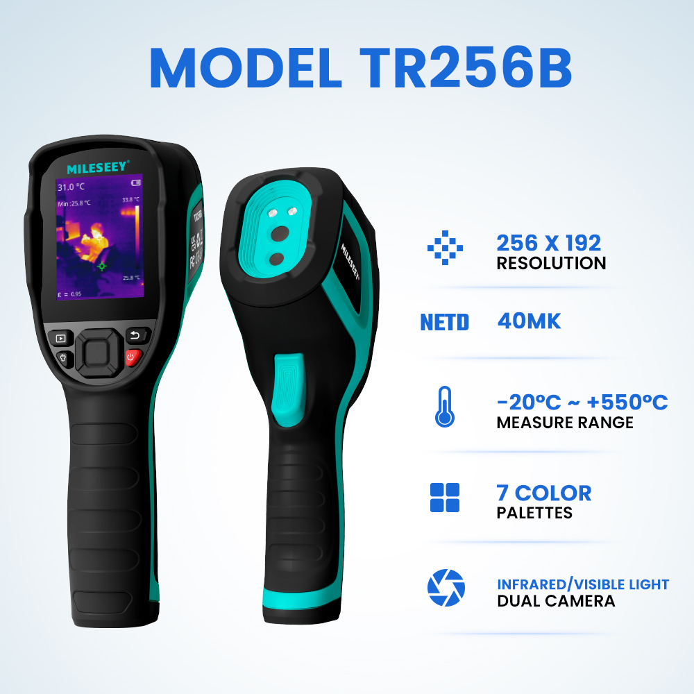 Nf 521 Thermal Imaging Camera - Cámara térmica de alta precisión Mileseey,